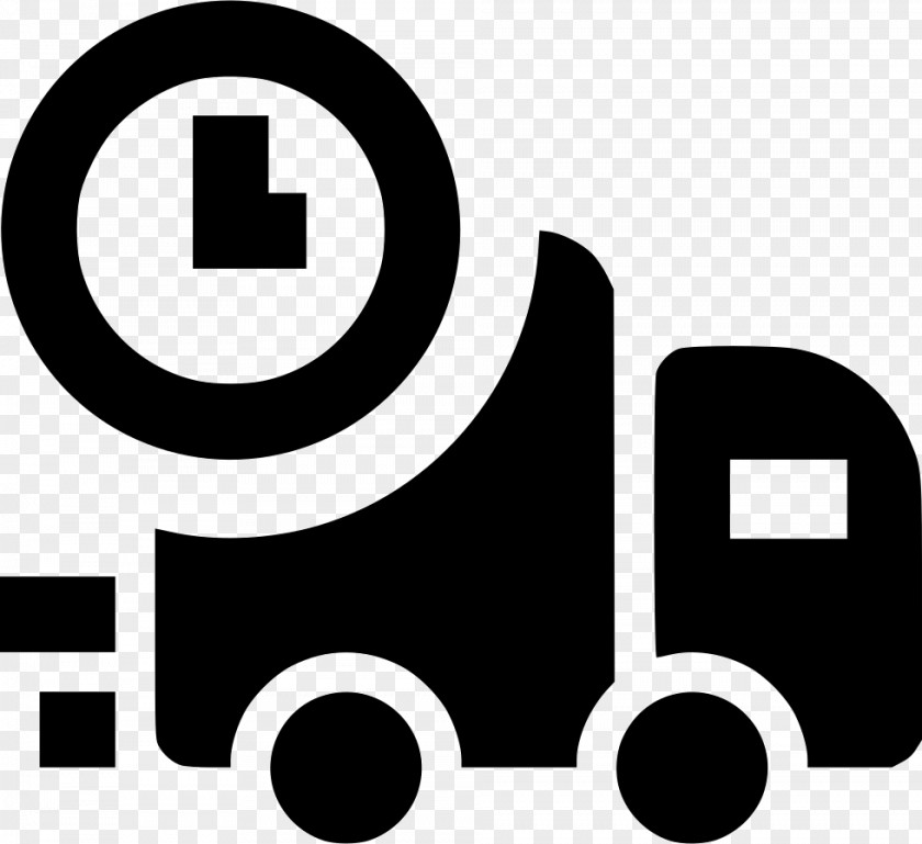 Truck Icon Delivery Shipping Container Cargo Intermodal Logistics PNG