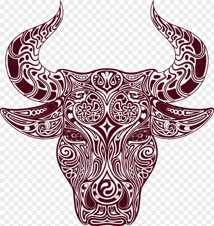 Bull Cattle Drawing Paper PNG