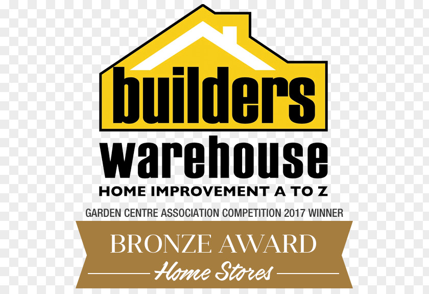 Garden Trends Logo Builders Warehouse Helderberg Brand Yellow Web Badge PNG