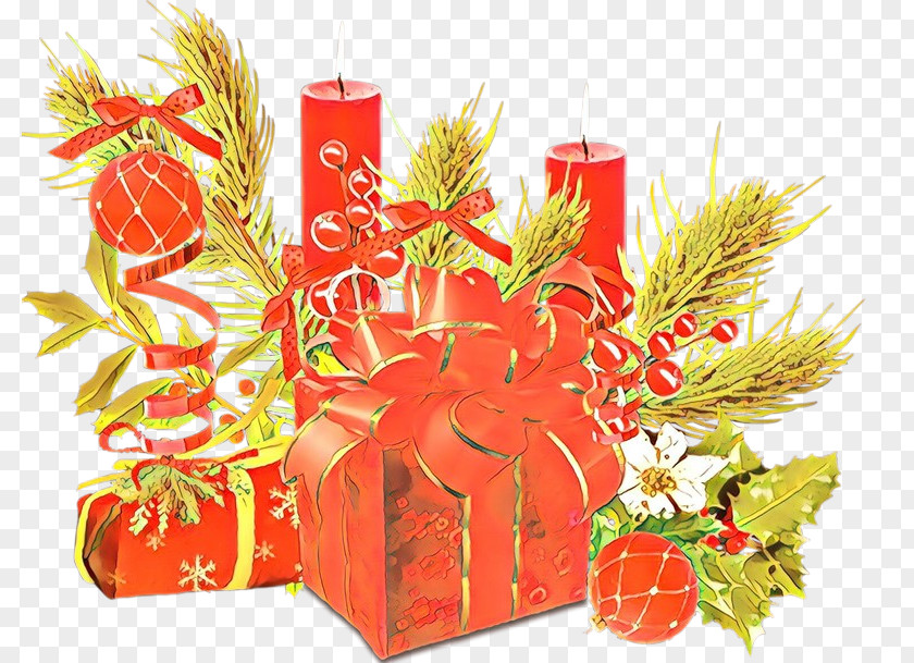 Hamper Christmas Eve Present Gift Wrapping Plant PNG