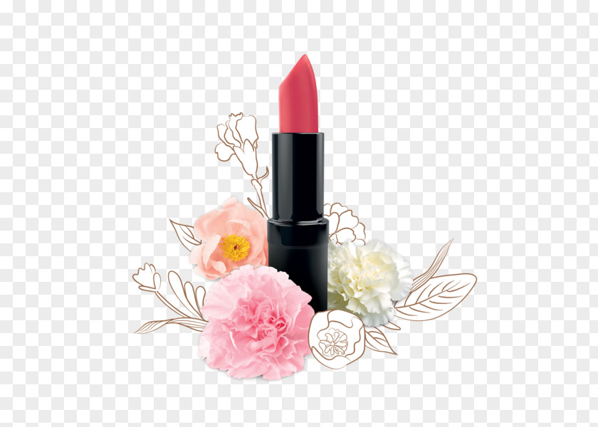 Pink Carnation Lip Balm Lipstick Candelilla Wax Cosmetics PNG