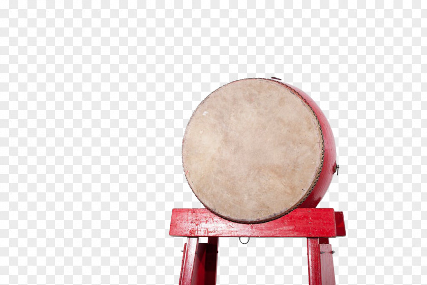 Red Chinese Drums Bass Drum PNG