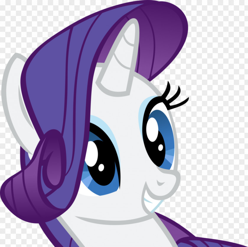 Unicorn Face Rarity Pony Twilight Sparkle Pinkie Pie Rainbow Dash PNG