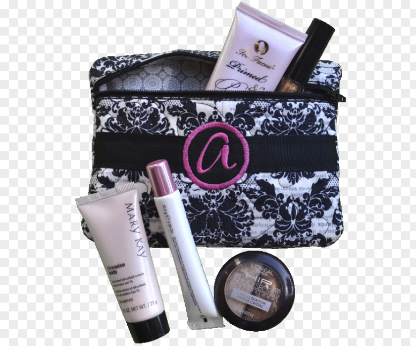 Hand Made Cosmatic Bag Cosmetics Purple Gift PNG