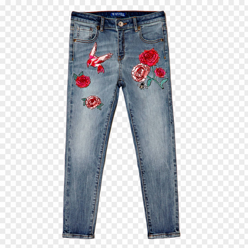 Jeans Denim Pants Pocket M PNG