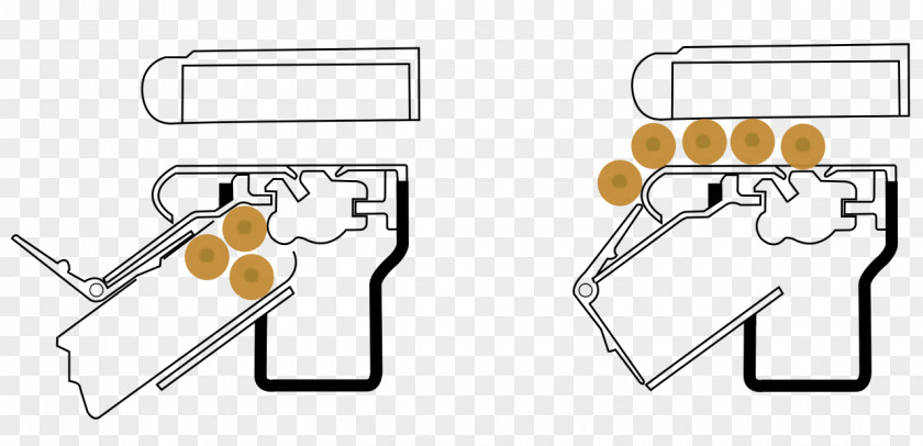 Machine Gun STANAG Magazine FN Minimi M249 Light Herstal PNG