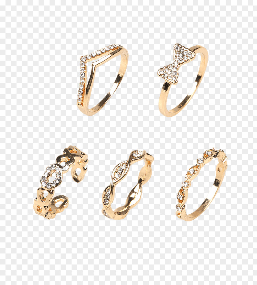 Ring Earring Silver Body Jewellery PNG