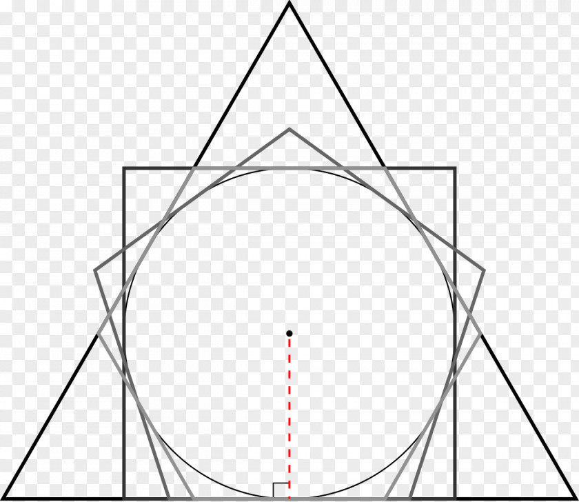 Triangle Apothem Geometry Regular Polygon PNG