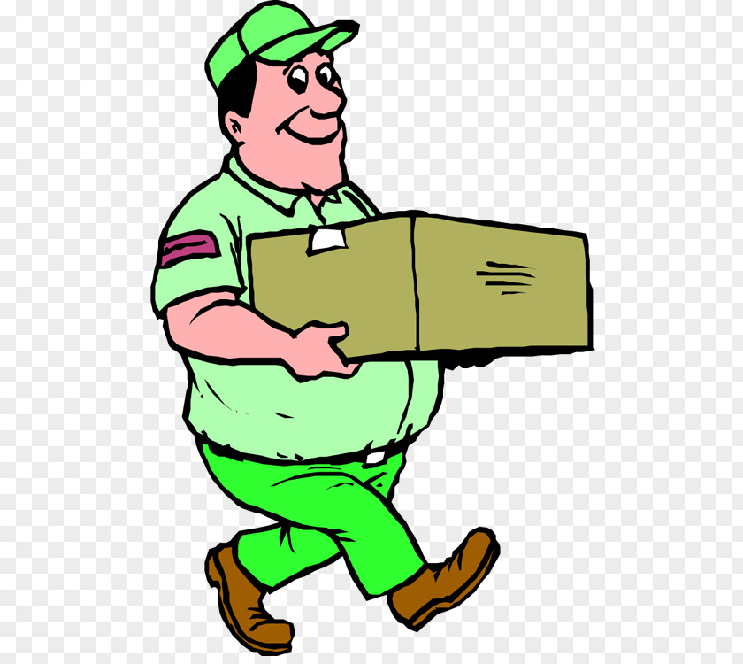 Deliveryman Clip Art PNG