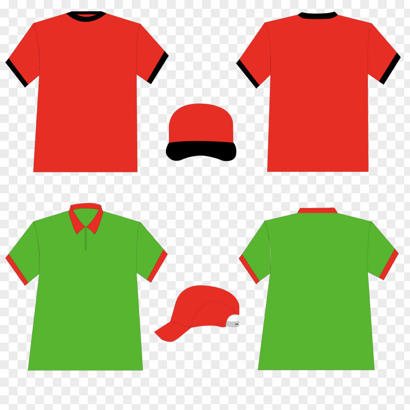 Men And Women Uniforms Hats T-shirt Clothing Template Hat PNG
