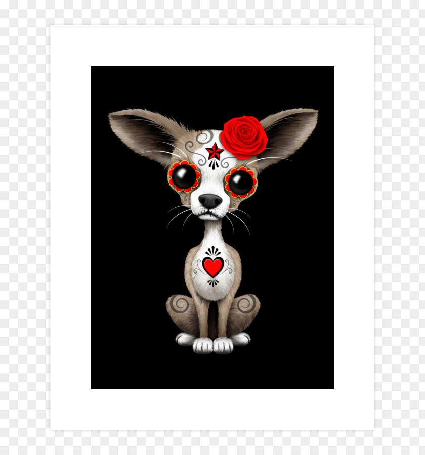 Puppy Chihuahua La Calavera Catrina Day Of The Dead PNG