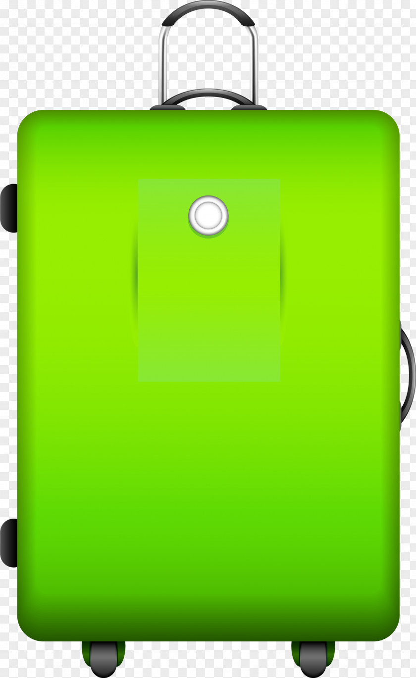 Suitcase Clip Art Green Image PNG