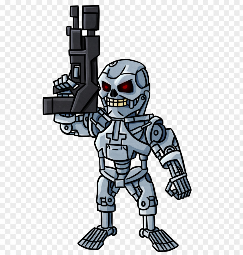 Terminator Drawing Cyborg Robot Art PNG