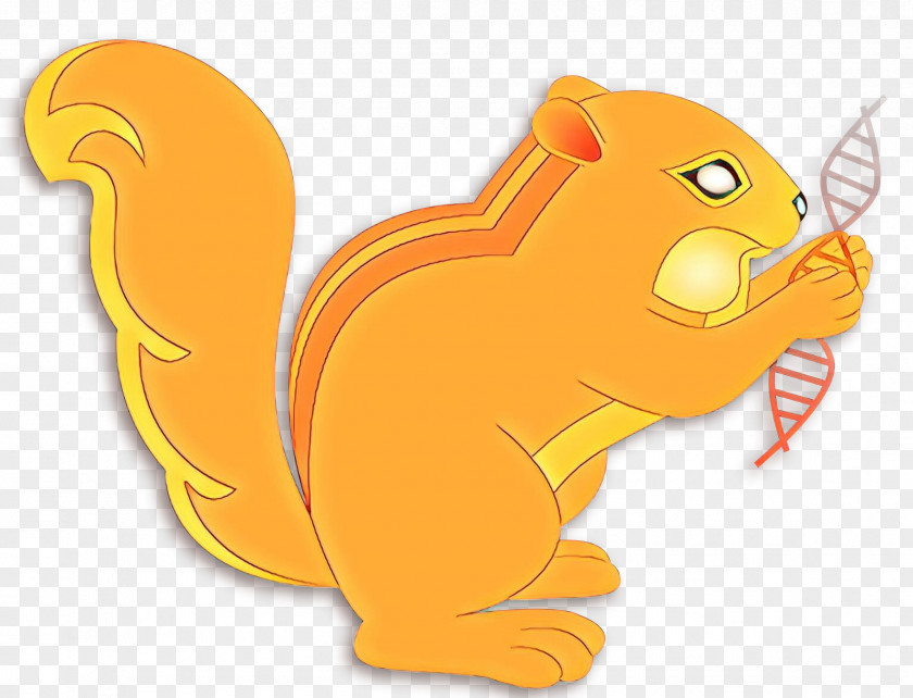Animal Figure Yellow Cat And Dog Cartoon PNG
