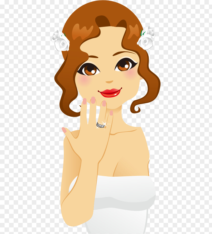 Bride Marriage Cartoon Drawing Wedding PNG