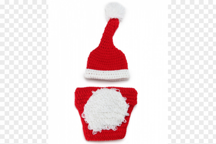Santa Claus Infant Knitting Blanket Suit PNG