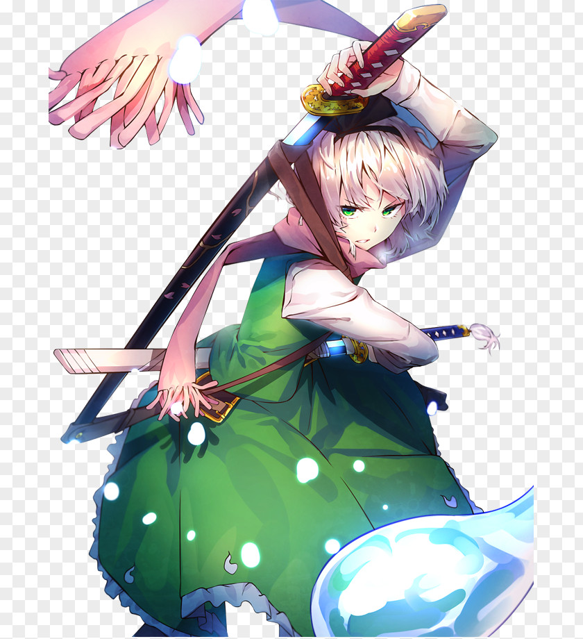 Touhou Project Perfect Cherry Blossom The Embodiment Of Scarlet Devil Youmu Konpaku Video Game PNG