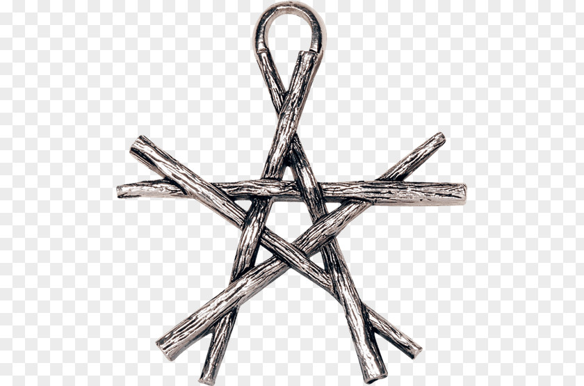 Amulet Pentacle Pentagram Magic Wicca Wand PNG