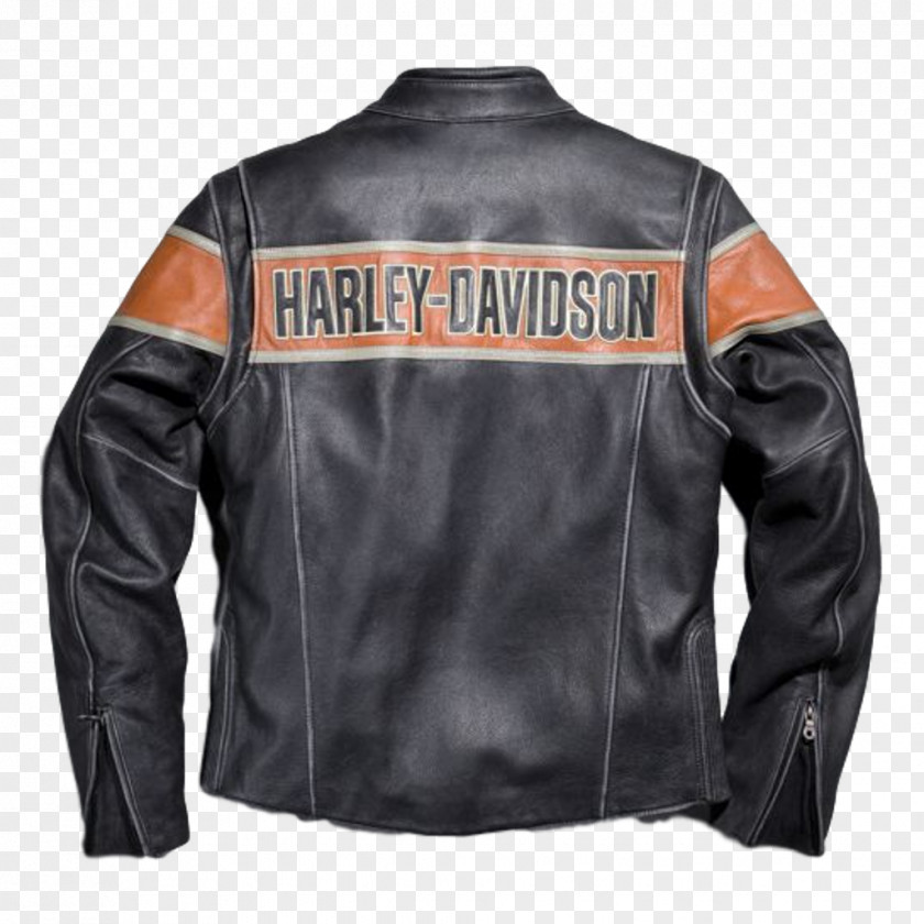 Jacket Hd T-shirt Leather Harley-Davidson PNG