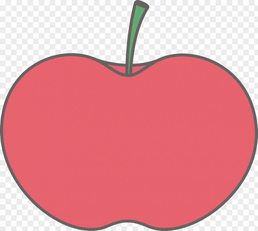 Red Big Apple Clip Art PNG