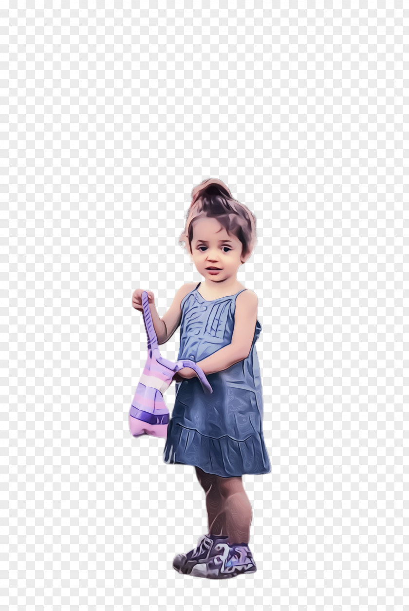 Thumb Gesture Little Girl PNG