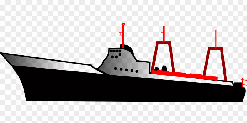 Black Ship Boat Clip Art PNG