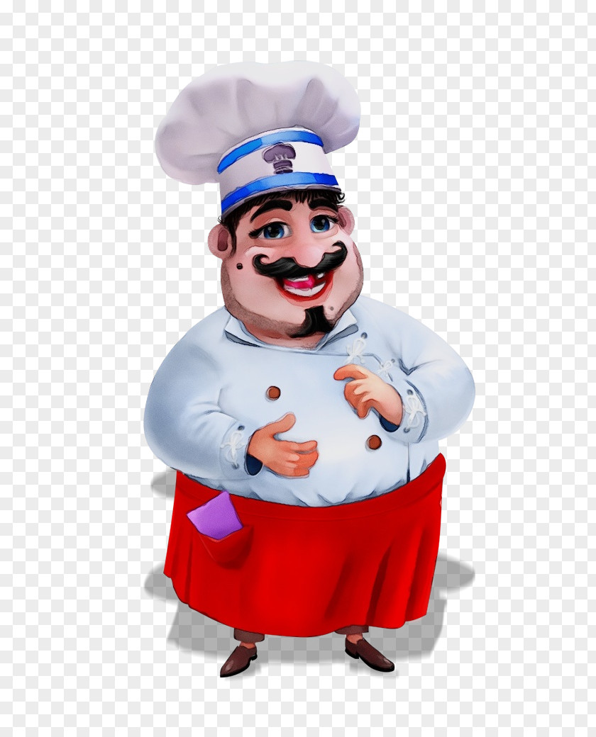Cartoon Chef Humour Animation Costume PNG