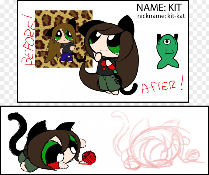 Leopard Cat Character Clip Art PNG