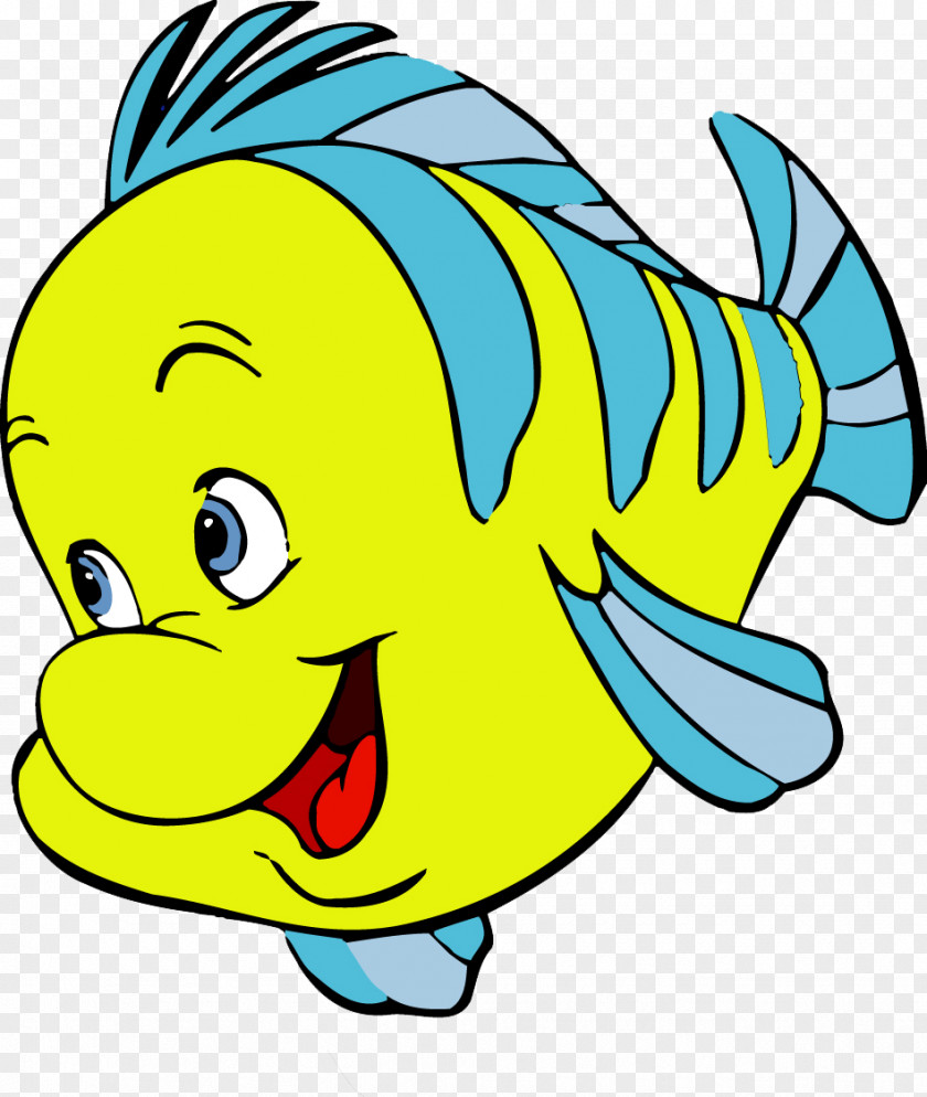Small Fish Ariel Sebastian Flounder Scuttle The Little Mermaid PNG