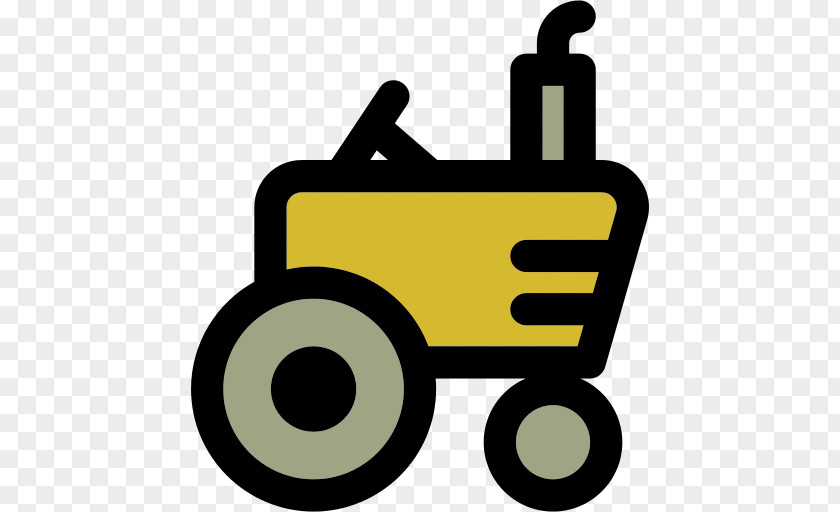 Farmer Cartoon Tractor Psd Drawing PNG