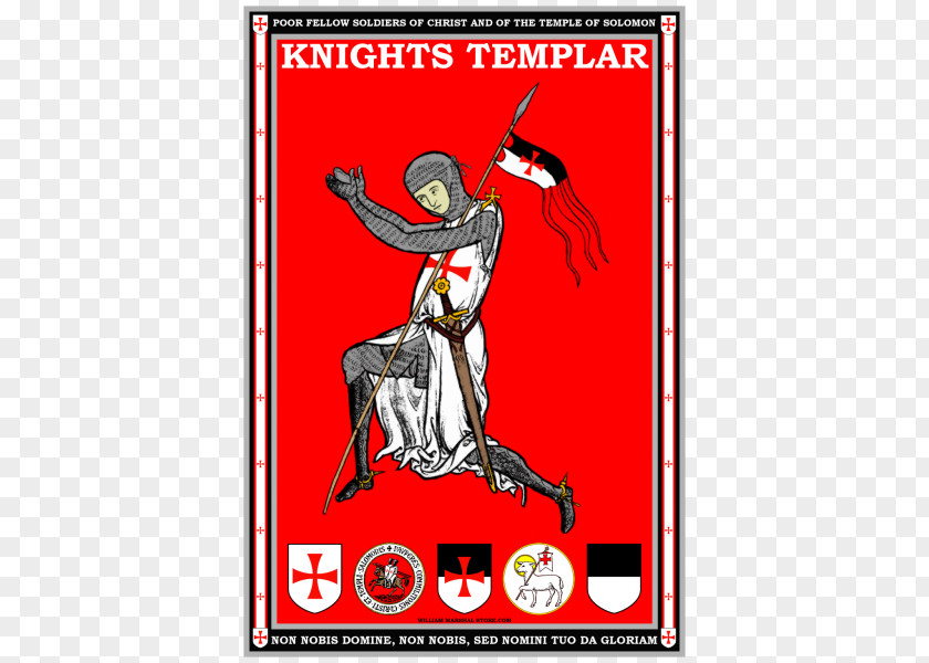 Knight Knights Templar Middle Ages Warrior Chivalry PNG
