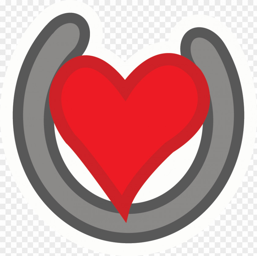 Leslie Cliparts Horseshoe Heart Clip Art PNG