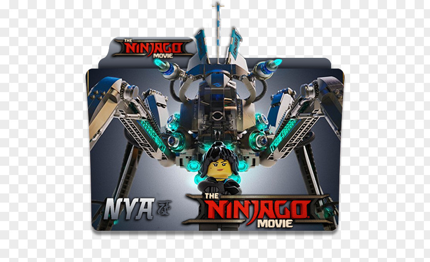 Ninjago MOVIE Nya Sensei Wu Film Lego The Movie PNG