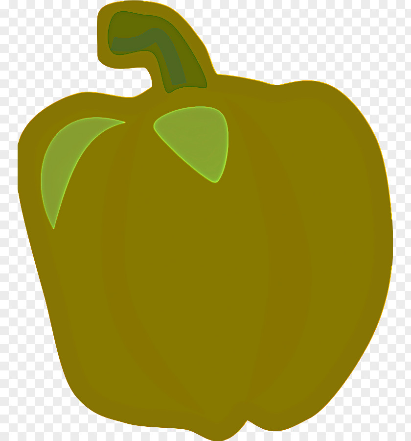 Vegetable Apple Bell Pepper Green Yellow Clip Art Capsicum PNG