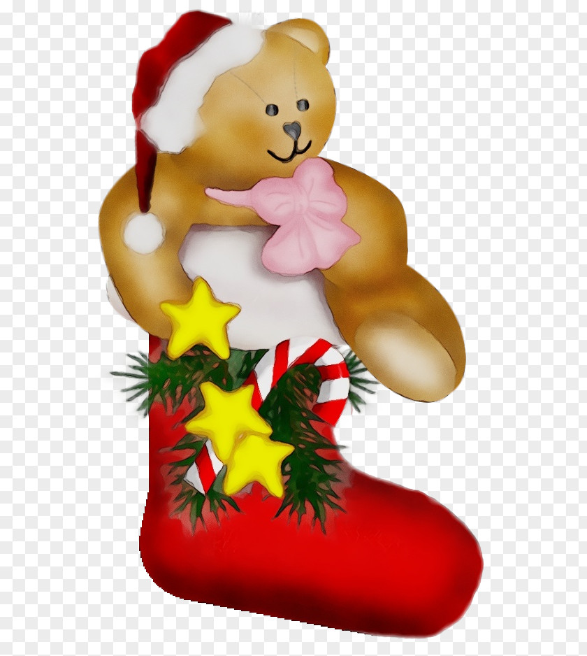 Christmas Decoration Wet Ink PNG
