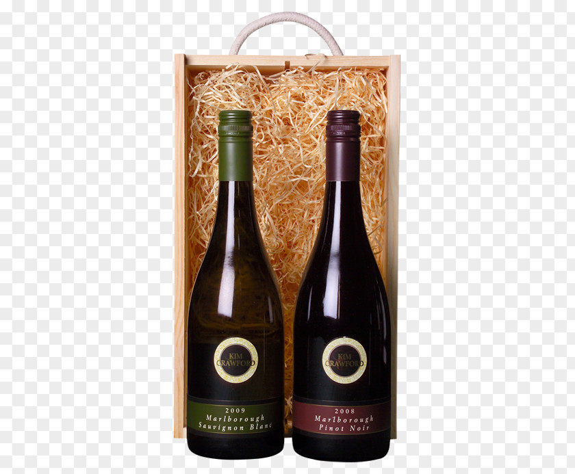 Gift Box Summary Champagne Dessert Wine Liqueur Glass Bottle PNG