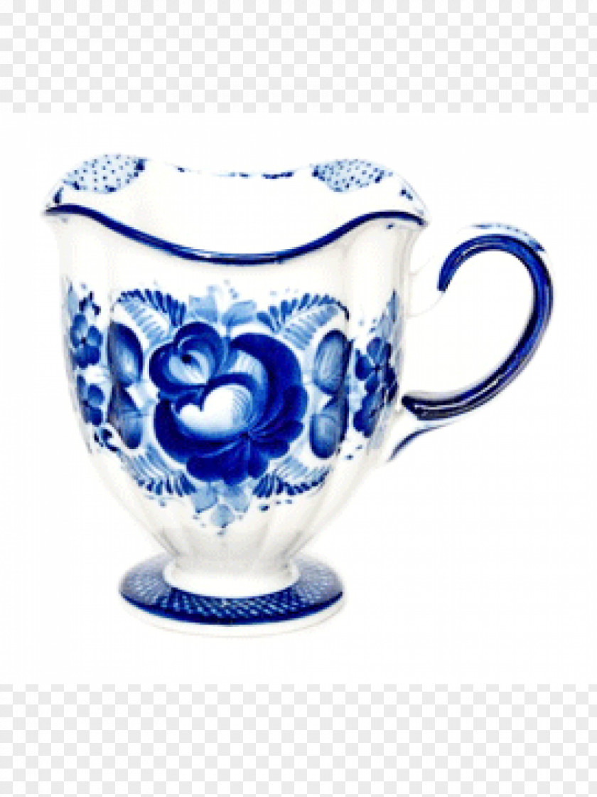 Mug Coffee Cup Ceramic Blue And White Pottery Saucer PNG