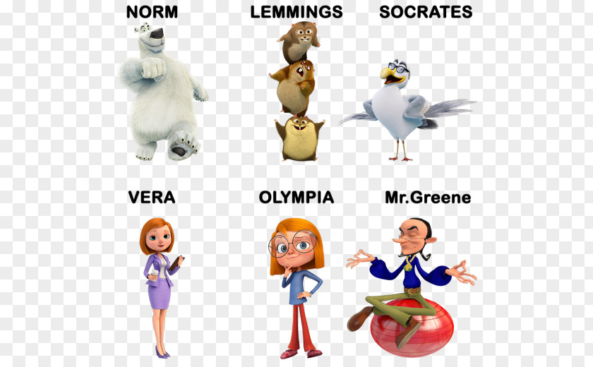 Norm Of The North Mr. Greene Character Animated Film Polar Bear PNG