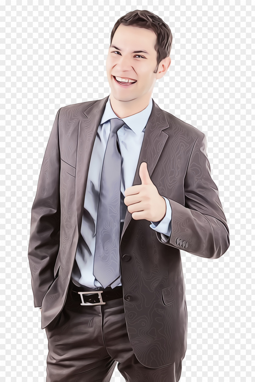 Outerwear Businessperson Suit Facial Expression Standing Formal Wear Male PNG