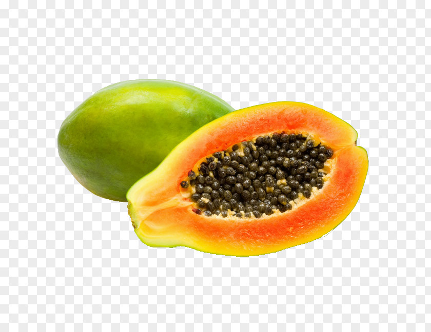 Papaya Vegetarian Cuisine Cuban Organic Food Fruit PNG