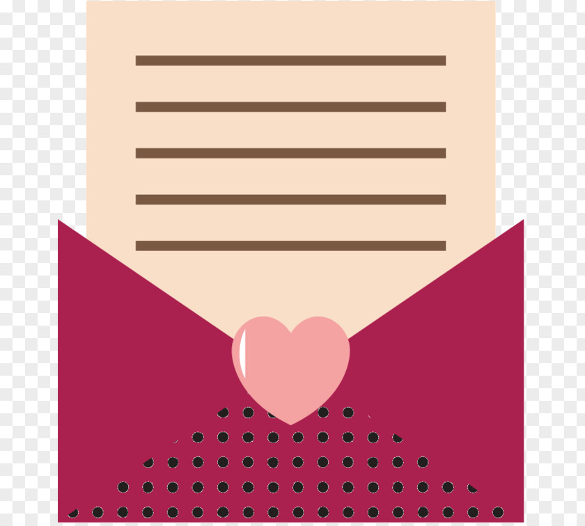 Paper Angle Line Heart Graphics PNG