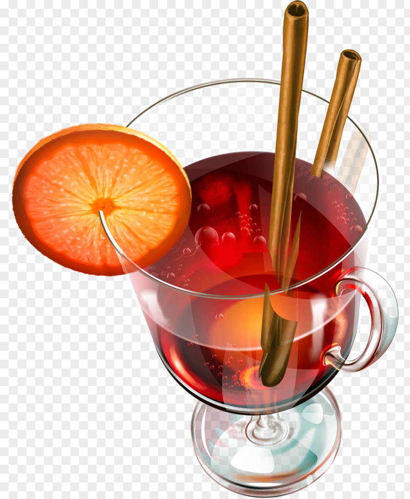 Tea Cocktail Garnish Grog Wine Clip Art PNG