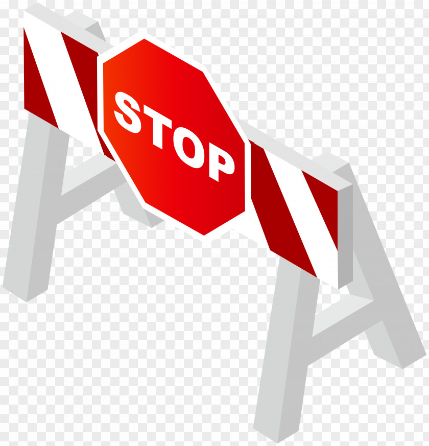 Traffic Barricade Clip Art PNG