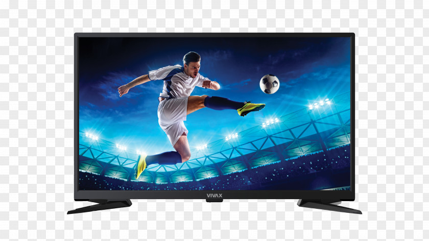 Tv LED HD Ready LED-backlit LCD Television Tuner DVB-T2 PNG