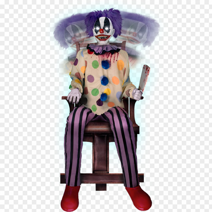 Clown Evil Laughter Spirit Halloween Thrashing PNG