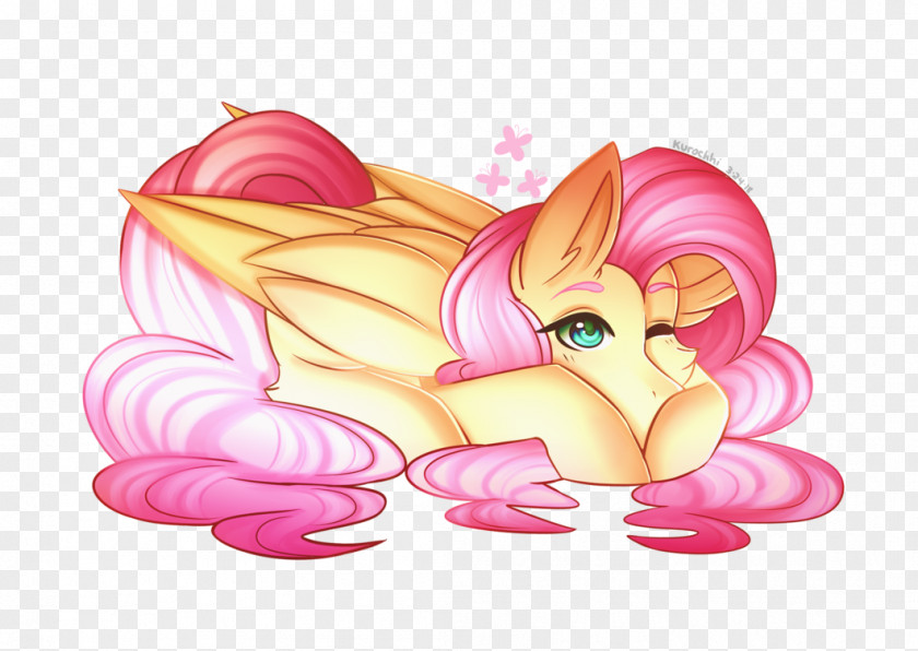 Horse Illustration Pink M Figurine Ear PNG