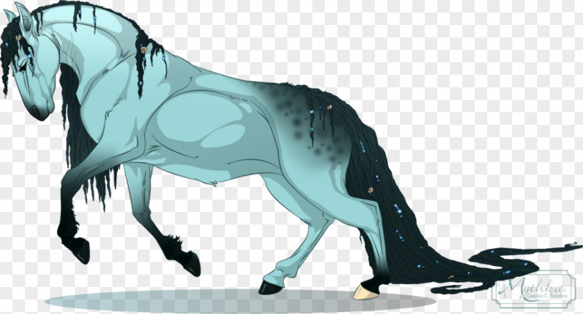 Mustang Pony Mane Kelpie Drawing PNG