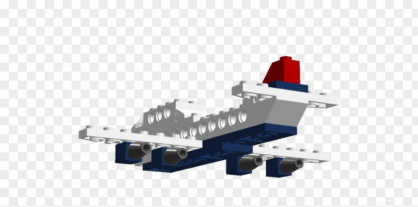 Toy Boeing 747-200 Airplane LEGO PNG