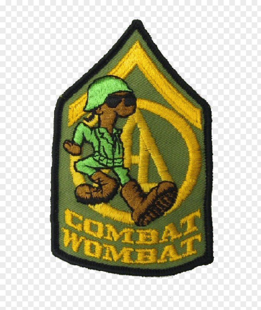 Boone Frame Wombat Image Sticker Decal Embroidered Patch PNG