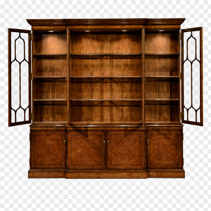 China Cabinet Bookcase Shelf Cupboard Wood Stain Cabinetry PNG